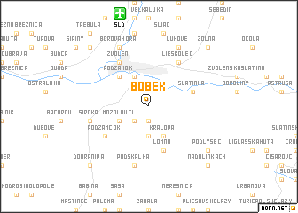 map of Bobek