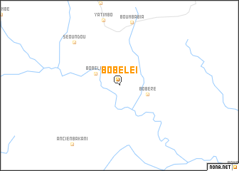 map of Bobélé I