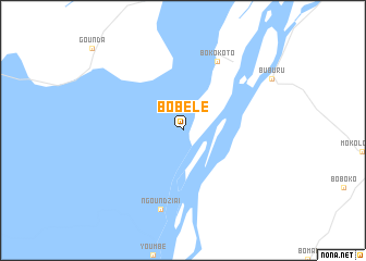 map of Bobélé