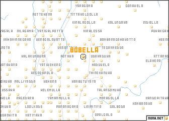 map of Bobella