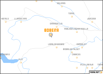 map of Bobera