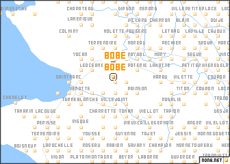 map of Bobe