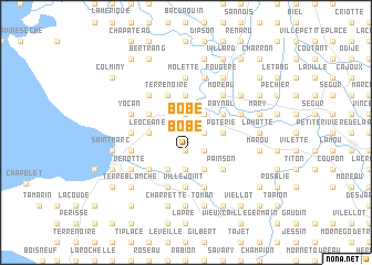 map of Bobe