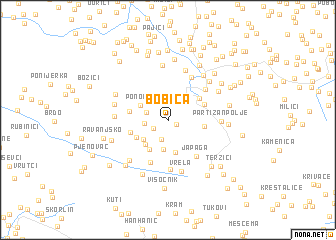 map of Bobica