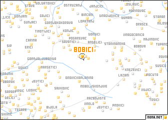 map of (( Bobići ))