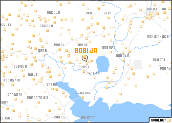 map of Bobija