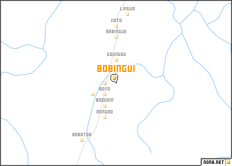 map of Bobingui