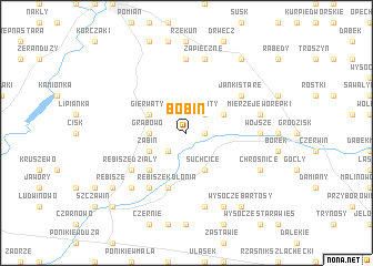 map of Bobin