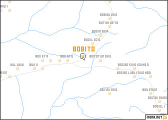 map of Bobito