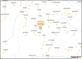 map of Bobi