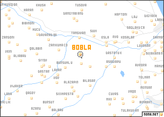 map of Bobla