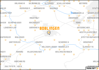 map of Böblingen