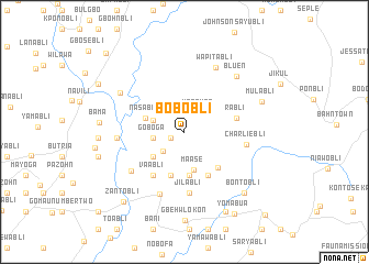 map of Bobobli