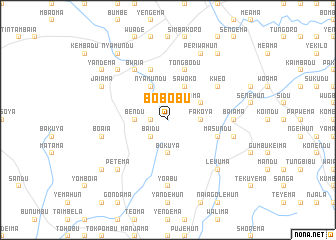 map of Bobobu