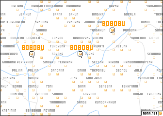 map of Bobobu