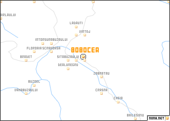 map of Bobocea