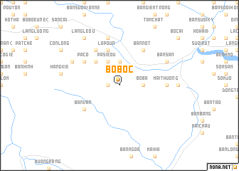 map of Bo Boc