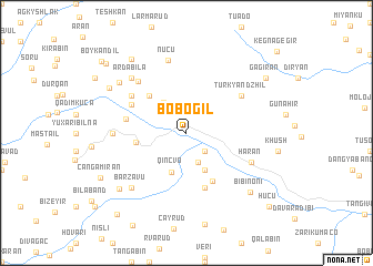 map of Bobogil