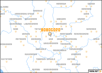 map of Bobogoro