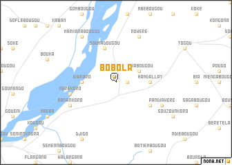 map of Bobola