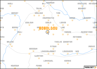 map of Boboldou