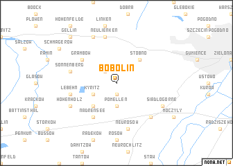 map of Bobolin