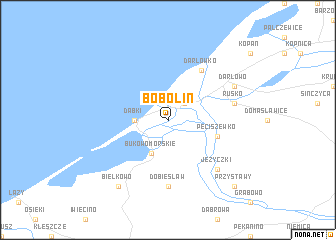 map of Bobolin