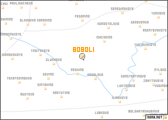 map of Boboli