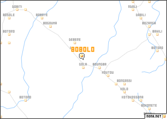 map of Bobolo