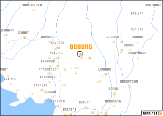 map of Bobong