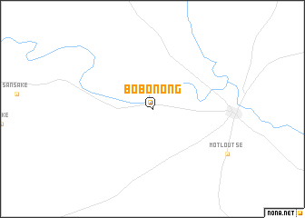 map of Bobonong