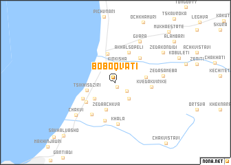 map of Boboqvat\