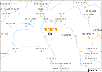 map of Bobos