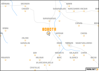 map of Bobota