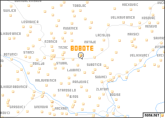 map of Bobote