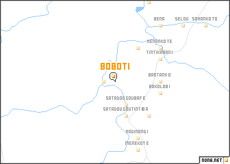 map of Boboti