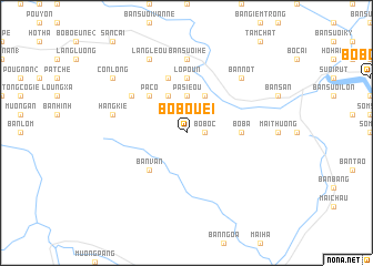 map of Bo Bouei