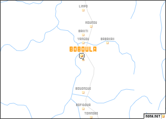 map of Boboula