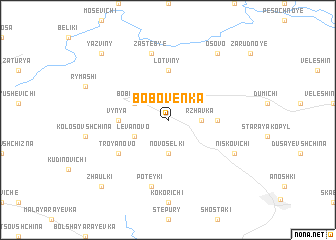 map of Bobovenka