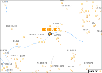 map of Bobovica