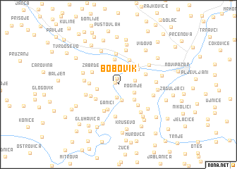 map of Bobovik