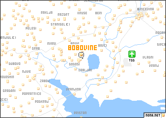 map of Bobovine