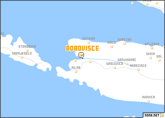 map of (( Bobovišće ))