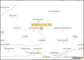 map of Bobovishche