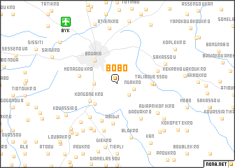 map of Bobo