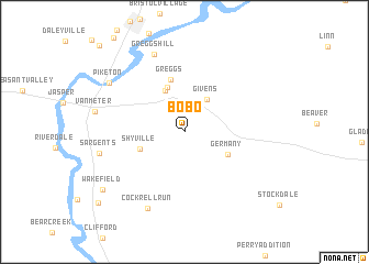 map of Bobo