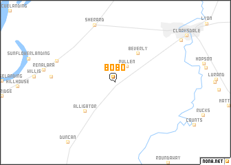 map of Bobo