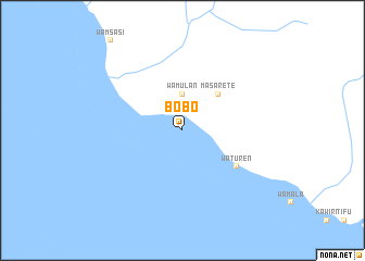 map of Bobo