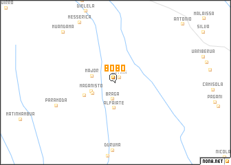 map of Bobo