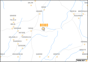 map of Bobo